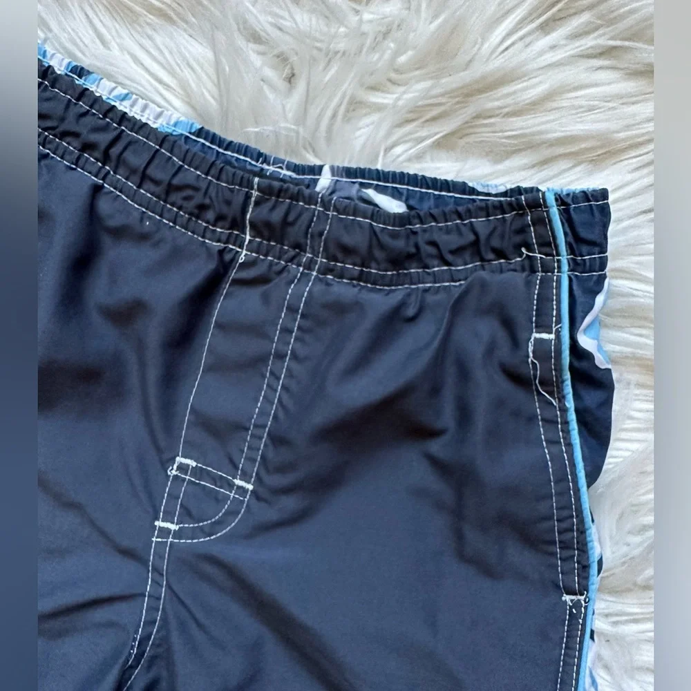 Boys’ floral print swim trunks